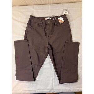YMI Forever Color Cocoa Brown Mid-Rise Skinny Jeans Women's Size‎ L NWT